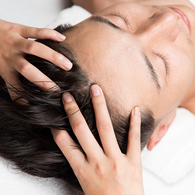 炭酸ヘッドスパ